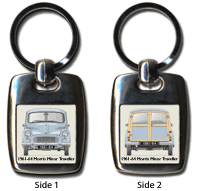 Morris Minor Traveller 1961-64 Keyring 5